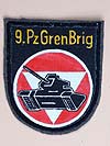 9. Panzergrenadier- brigade. (Bild öffnet sich in einem neuen Fenster)