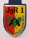 Jägerregiment 1. (Bild öffnet sich in einem neuen Fenster)