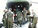 Transport österreichischer Soldaten von Rinas nach Shkodra mit C47. (Bild öffnet sich in einem neuen Fenster)