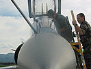 Pilot F/A-18. (Bild öffnet sich in einem neuen Fenster)