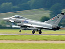 Vorführung des Eurofighter Typhoon. (Bild öffnet sich in einem neuen Fenster)
