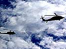 S-70 Black Hawk und Agusta Bell 212 im Anflug ... (Bild öffnet sich in einem neuen Fenster)