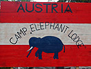 Das Lager im Zeichen des Elefanten. (Bild öffnet sich in einem neuen Fenster)