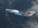 MiG-21MF Lancer der rumänischen Luftwaffe.
Foto: K. Tokunaga. (Bild öffnet sich in einem neuen Fenster)