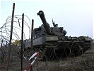 Weitere Heavy Tools des Bundesheeres: Der Kampfpanzer Leopard 2A4 ... (Bild öffnet sich in einem neuen Fenster)