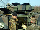Der neue Schützenpanzer Ulan des Bundesheeres ... (Bild öffnet sich in einem neuen Fenster)