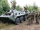 Ausbildung am Schützenpanzer BTR-80. (Bild öffnet sich in einem neuen Fenster)