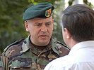 Der moldauische Übungsleiter Oberst Ion Savciuc. (Bild öffnet sich in einem neuen Fenster)