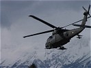 Ein S-70 "Black Hawk" des Bundesheers. (Bild öffnet sich in einem neuen Fenster)