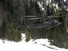 Ein S-70 "Black Hawk" im Einsatzflug. (Bild öffnet sich in einem neuen Fenster)