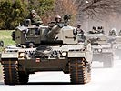 Die Einheit besteht aus Kampfpanzern "Leopard" 2A4... (Bild öffnet sich in einem neuen Fenster)