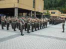 Die Militärmusik Tirol umrahmte die Veranstaltung. (Bild öffnet sich in einem neuen Fenster)