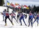 Massenstart beim Biathlon-Staffelbewerb. (Bild öffnet sich in einem neuen Fenster)