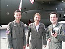 Die Crew der C-130 "Hercules". (Bild öffnet sich in einem neuen Fenster)