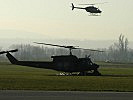 Und weitere Hubschrauber des Bundesheers. (Bild öffnet sich in einem neuen Fenster)