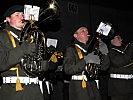 Die Militärmusik Oberösterreich begleitete die Zeremonie. (Bild öffnet sich in einem neuen Fenster)