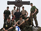 Geschafft: Finnische Soldaten... (Bild öffnet sich in einem neuen Fenster)