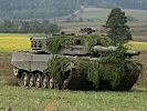 Ein "Leopard" des Panzerbataillons 33. (Bild öffnet sich in einem neuen Fenster)