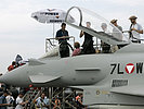 2005 war der österreichische Eurofighter noch als 1:1-Modell zu sehen. (Bild öffnet sich in einem neuen Fenster)