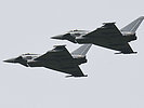 Zwei Eurofighter des Bundesheeres. (Bild öffnet sich in einem neuen Fenster)