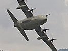 Eine C-130 "Hercules" dringt in den Luftraum ein. (Bild öffnet sich in einem neuen Fenster)