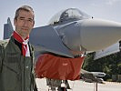 Major Günter Taschler ist Eurofighterpilot... (Bild öffnet sich in einem neuen Fenster)