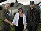 Birgit und Robert Hofer wurden im Bundesheer-Hubschrauber eingeflogen. (Bild öffnet sich in einem neuen Fenster)