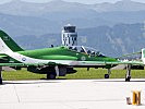 Die Grün-weißen Maschinen der Saudischen Luftwaffe sind erstmals in Europa. (Bild öffnet sich in einem neuen Fenster)