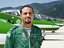 Oberstleutnant Abdullah al-Ghamdi Kommandant der Royal Saudi Hawks. (Bild öffnet sich in einem neuen Fenster)