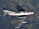 Ein Evergreen aus Polen: Diese MiG-15 fliegt seit vielen Jahren. (Bild öffnet sich in einem neuen Fenster)