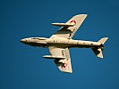 Ein Hawker Hunter, ebenfalls aus der Schweiz. (Bild öffnet sich in einem neuen Fenster)