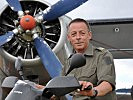 Der Leiter des AirPower11 Projektbüros Oberst Manfred Mayer. (Bild öffnet sich in einem neuen Fenster)