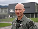 Eurofighter-Pilot Vizeleutnant Markus Fuetsch. (Bild öffnet sich in einem neuen Fenster)