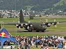 Die C-130 "Hercules" des Bundesheeres. (Bild öffnet sich in einem neuen Fenster)