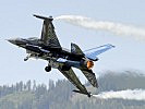 Maschinen wie diese belgische F-16 begeisterten die Flugfans. (Bild öffnet sich in einem neuen Fenster)