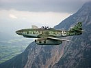Die Me 262 war das erste Serien-Militärflugzeug mit Strahltriebwerken. (Bild öffnet sich in einem neuen Fenster)