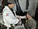 Auch die Sanitätsversorgung der Soldaten im Gebirge ist sichergestellt. (Bild öffnet sich in einem neuen Fenster)