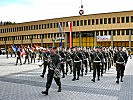 Einmarsch der Militärmusik Tirol, die den Festakt musikalisch umrahmte. (Bild öffnet sich in einem neuen Fenster)