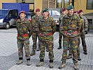 Auch beim Wettkampf mit dabei, die Soldaten des Para Commando aus Belgien. (Bild öffnet sich in einem neuen Fenster)