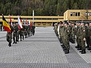 Ein Festakt in der Innsbrucker Standschützen-Kaserne... (Bild öffnet sich in einem neuen Fenster)