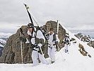 Die Strecke führt die Soldaten quer durch die Tuxer Alpen. (Bild öffnet sich in einem neuen Fenster)