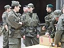 Die Kommando-Gruppenkommandantin in der Eurad-Vorbereitung. (Bild öffnet sich in einem neuen Fenster)