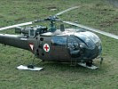Ein Notarzt-Helikopter für das riesige Übungsgebiet. Archivbild. (Bild öffnet sich in einem neuen Fenster)