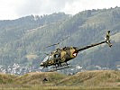 OH-58 "Kiowa" in Camouflage. (Bild öffnet sich in einem neuen Fenster)