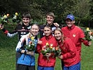 Die glücklichen Medaillengewinner aus der Schweiz, Russland und Estland. (Bild öffnet sich in einem neuen Fenster)