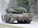Kampfpanzer "Leopard" 2A4. (Bild öffnet sich in einem neuen Fenster)