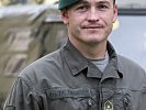 Hauptmann Christian Tinnacher vom Jägerbataillon 17. (Bild öffnet sich in einem neuen Fenster)