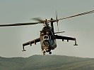 Mi-24 im Anflug. (Bild öffnet sich in einem neuen Fenster)