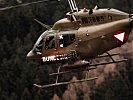 Feuerunterstützung aus der Luft durch OH-58 "Kiowa". (Bild öffnet sich in einem neuen Fenster)