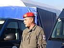 Der neue Kommandant des "Austrian National Support Element". (Bild öffnet sich in einem neuen Fenster)